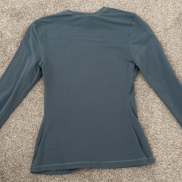 Skims Cotton Jersey Long Sleeve Tshirt - Picture 4 of 4